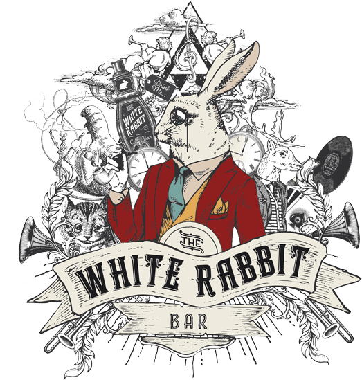 The White Rabbit - White Rabbit Bar Leeds (600x561), Png Download