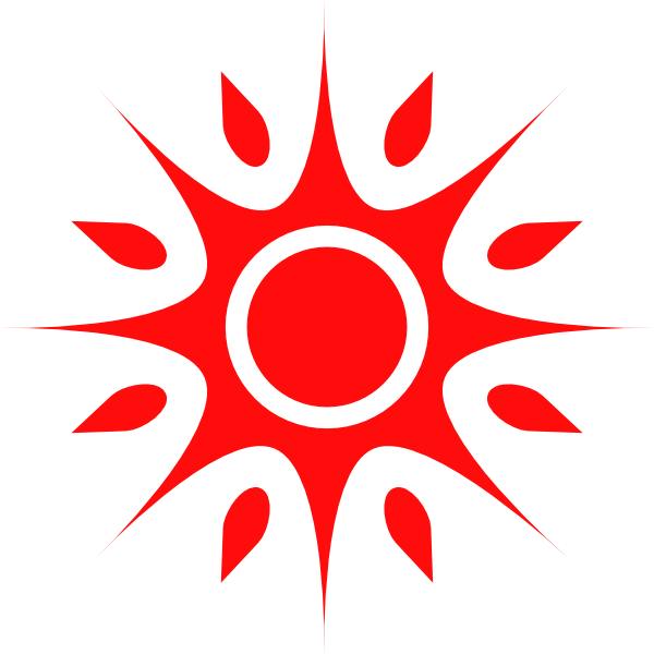 Rslogo - Red Sun Logo (600x600), Png Download