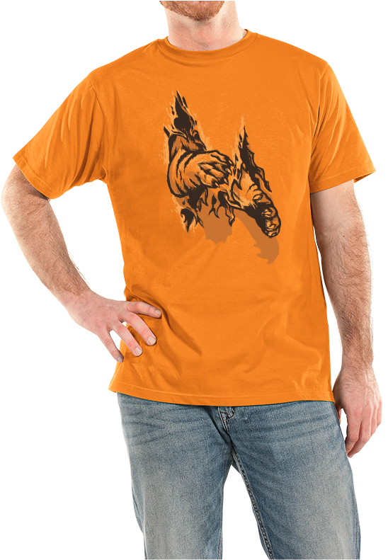 1, Shirt - Goldfish (600x790), Png Download