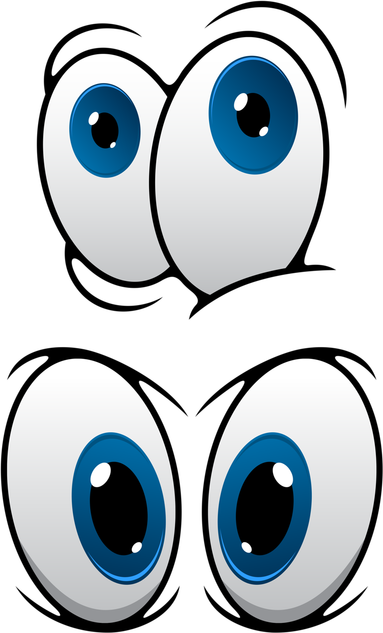 Фотки Eyes Clipart, Cartoon Eyes, Face Template, Tole - Ojos De Miedo Dibujo (1041x1280), Png Download