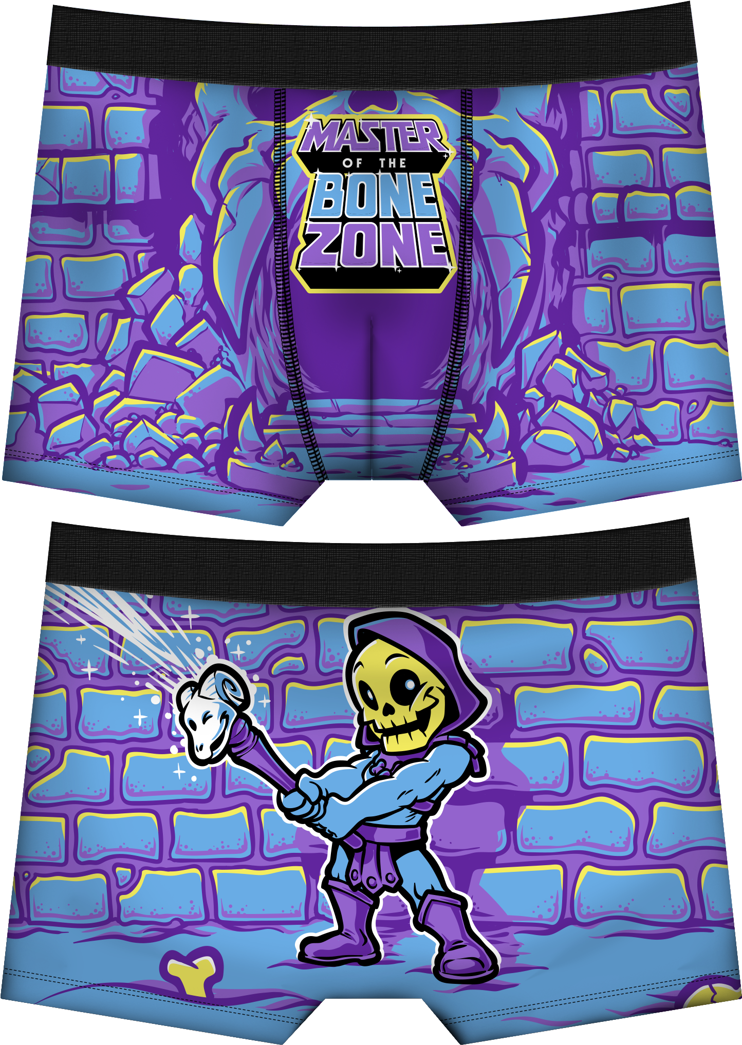 Master Of The Bone Zone Boxer Briefs - Master Of The Bone Zone (1700x2200), Png Download