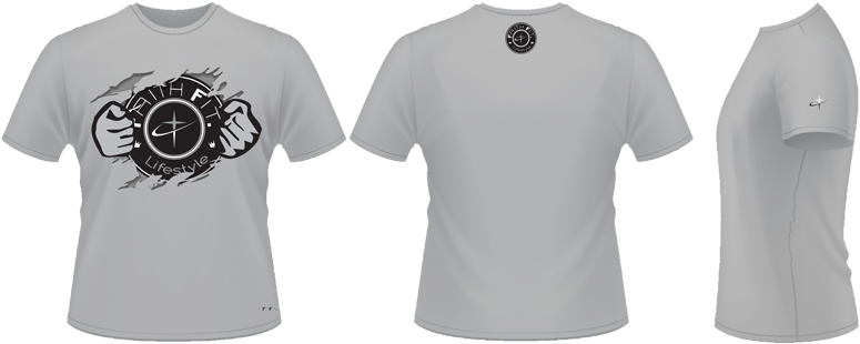 Rip It Up In Faith - T Shirt (840x549), Png Download