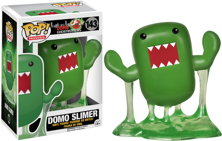 Slimer Domo Pop Vinyl Figure - Funko Pop Ghostbusters (768x527), Png Download