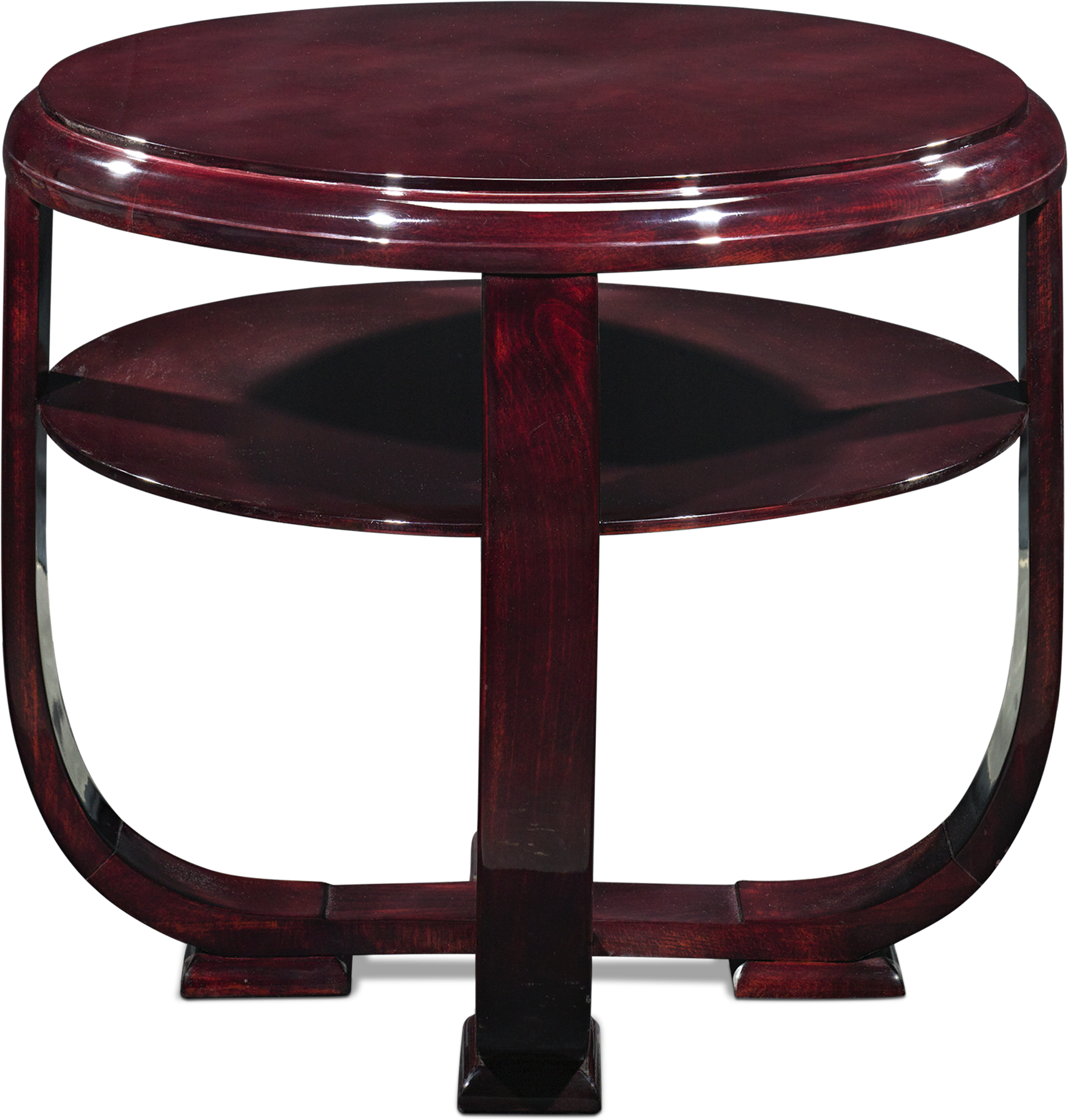 Art Deco Two-tier Coffee Table - Art (2000x2500), Png Download