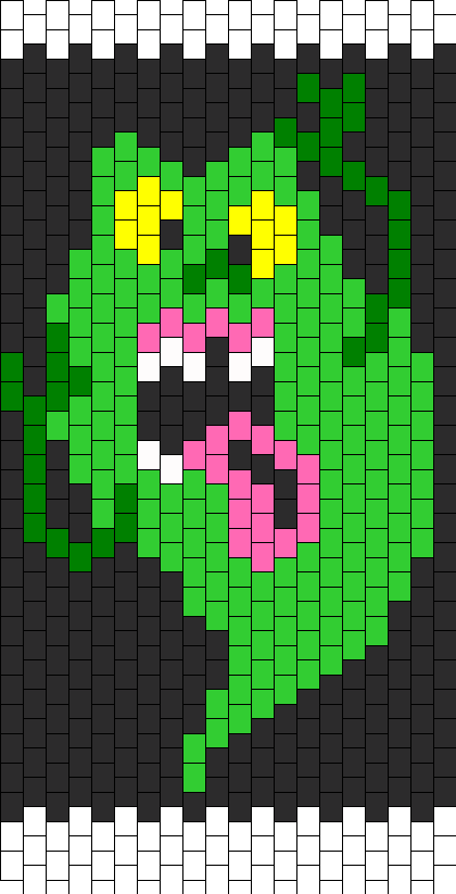 Slimer Bead Pattern - Main Market Square (420x823), Png Download
