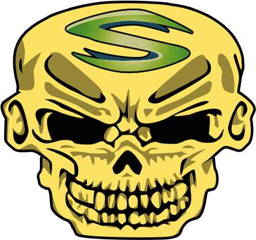 Skeletor Show - Skull (500x500), Png Download