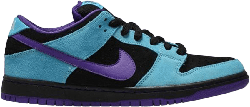 Dunk Low Pro Sb 'skeletor' - Sneakers (850x365), Png Download