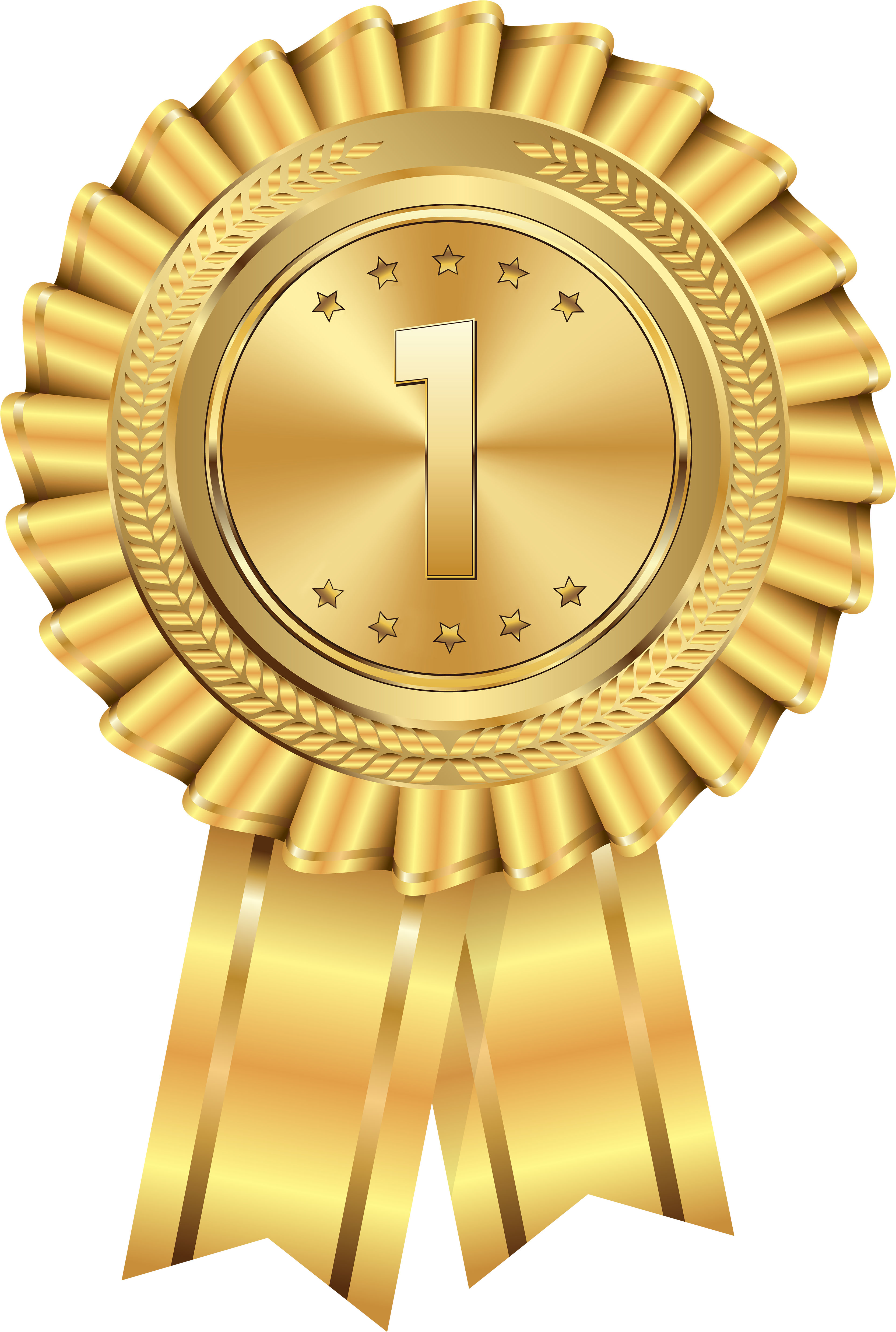 Gold Medal Transparent Background (3362x5000), Png Download