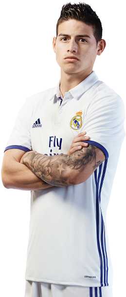 Facebook10 - James - Rodríguez&url=http - //www - Madridistanews - James Rodriguez 2016 2017 (550x650), Png Download