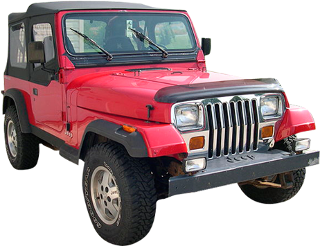 1987-1995 Jeep Wrangler Yj - Jeep Wrangler Yj Png (600x450), Png Download