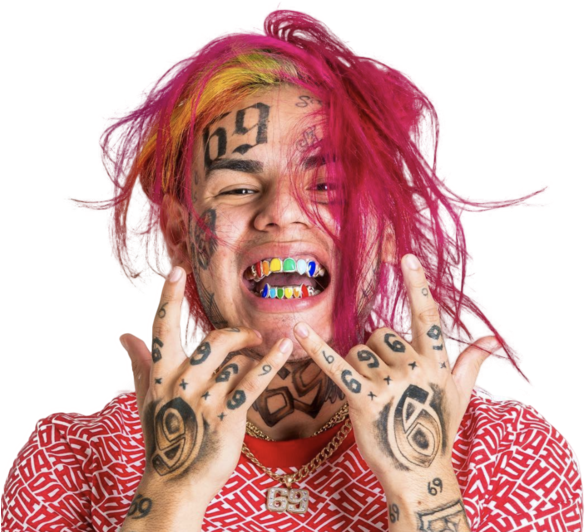 Share This Image - Tekashi 69 (595x600), Png Download