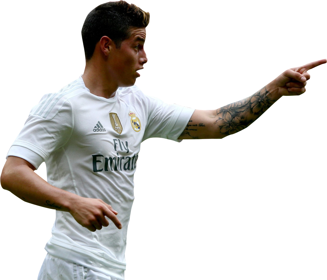It's Only For Madrid In Spain Where Has Struggled A - James Rodriguez Cut Out (1057x906), Png Download
