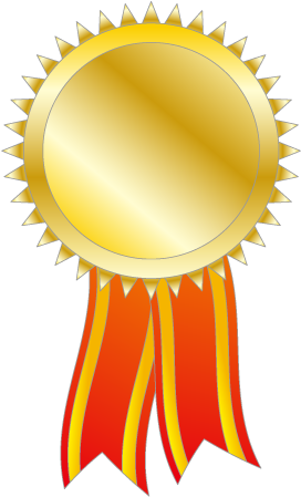 Gold Medal Png - Clip Art Gold Medal (500x500), Png Download