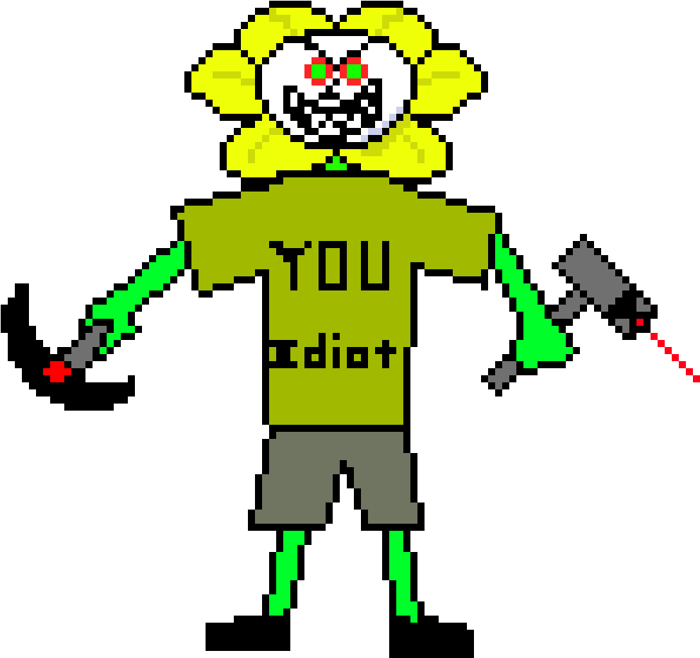 Multiverse Flowey Dreemur - Flowey (1030x980), Png Download