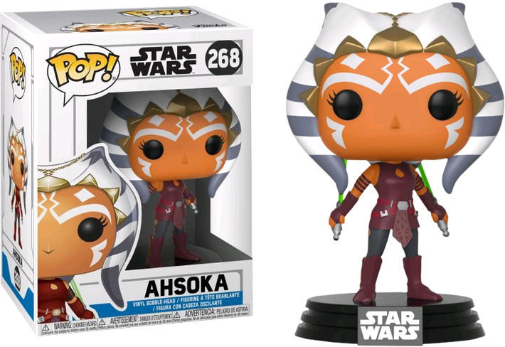 Funko Pop Ahsoka Clone Wars (710x488), Png Download