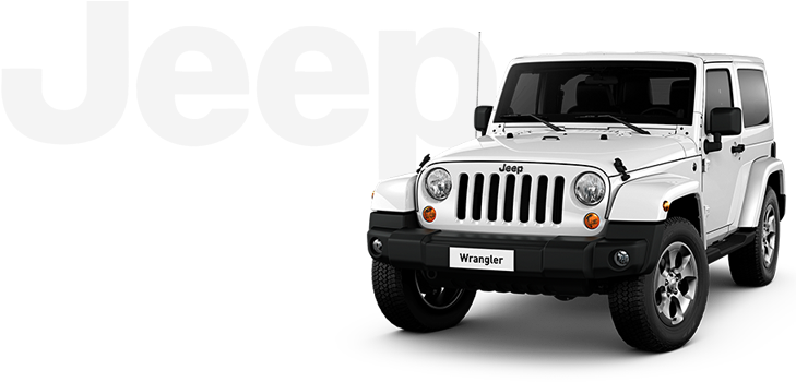 Two-door Jeep® Wrangler - Jeep (1170x379), Png Download