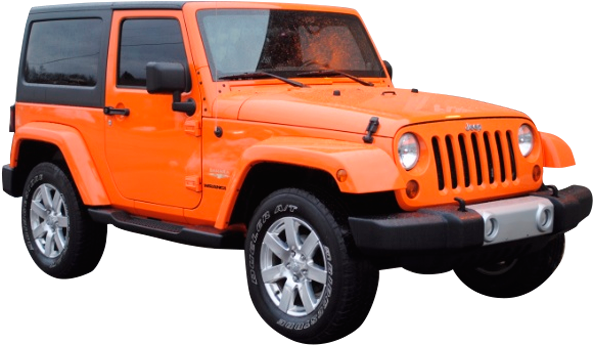 2012-2018 Jeep Wrangler Jk - White Jeep Wrangler Rubicon (600x450), Png Download