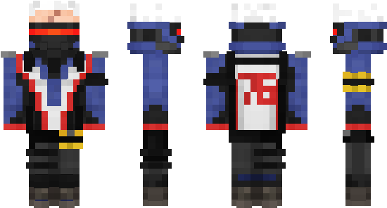 Minecraft Skin 6ix9ine - Hanzo (600x348), Png Download