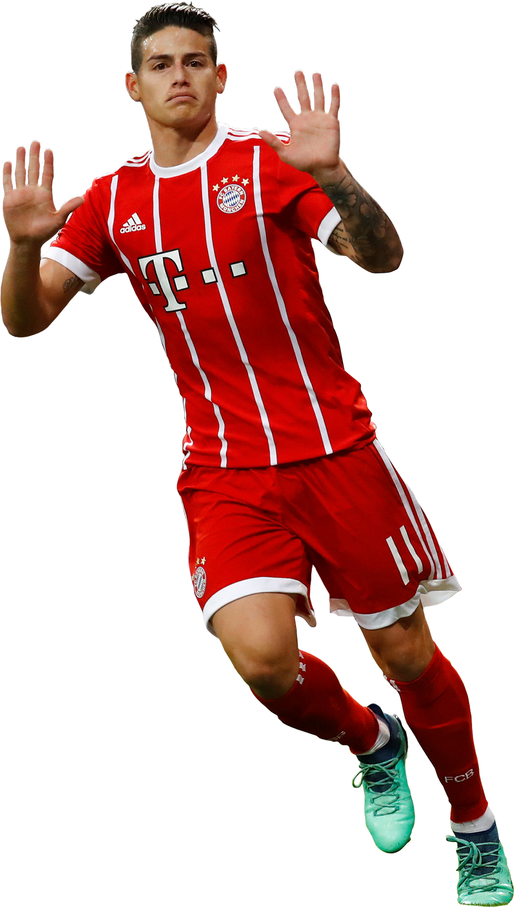 James Rodriguez Render - Madrid (1021x1800), Png Download