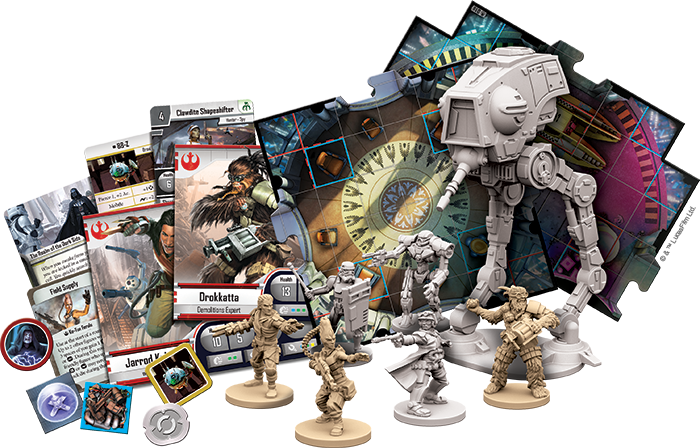Fantasy Flight Games Has Announced The Next Campaign - Star Wars Imperial Assault Heart Of The Empire (700x448), Png Download