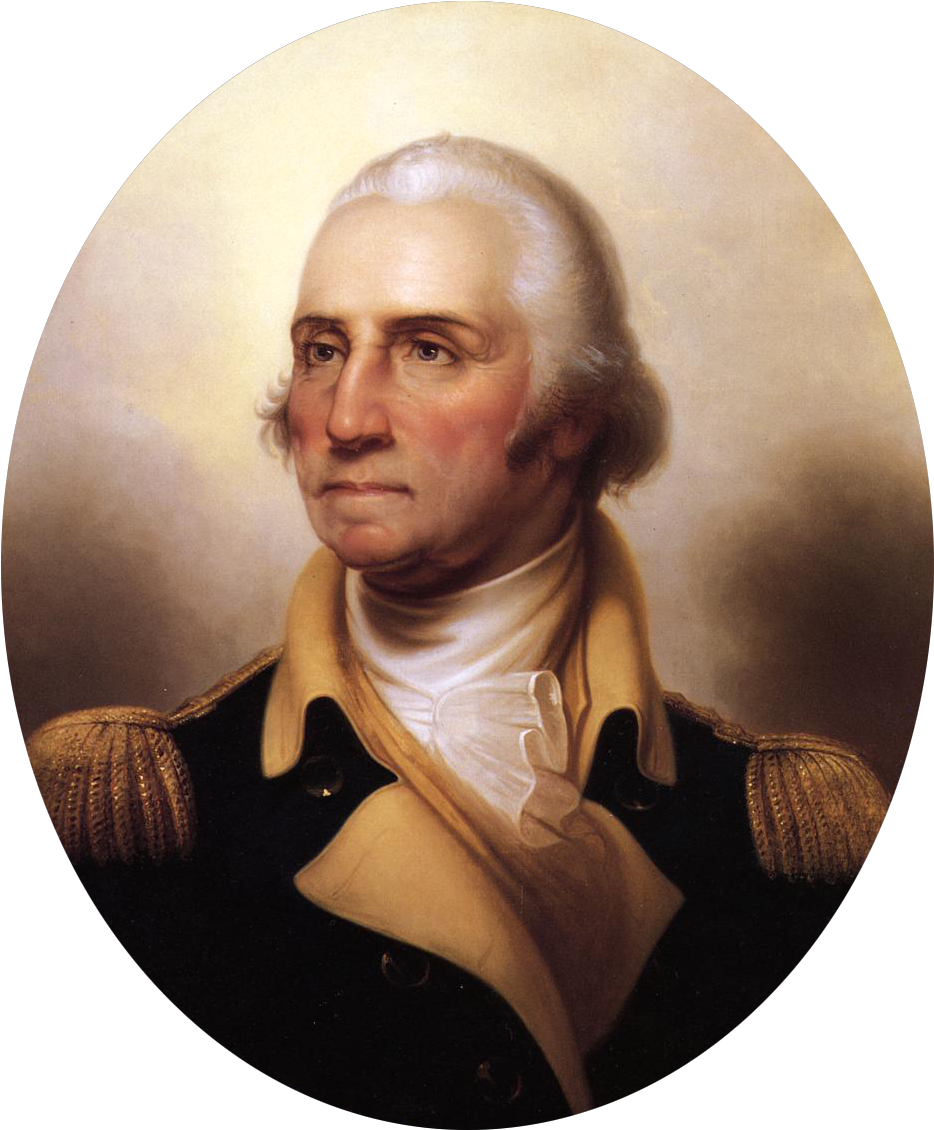 Portrait Of George Washington-transparent - George Washington Png (963x1159), Png Download