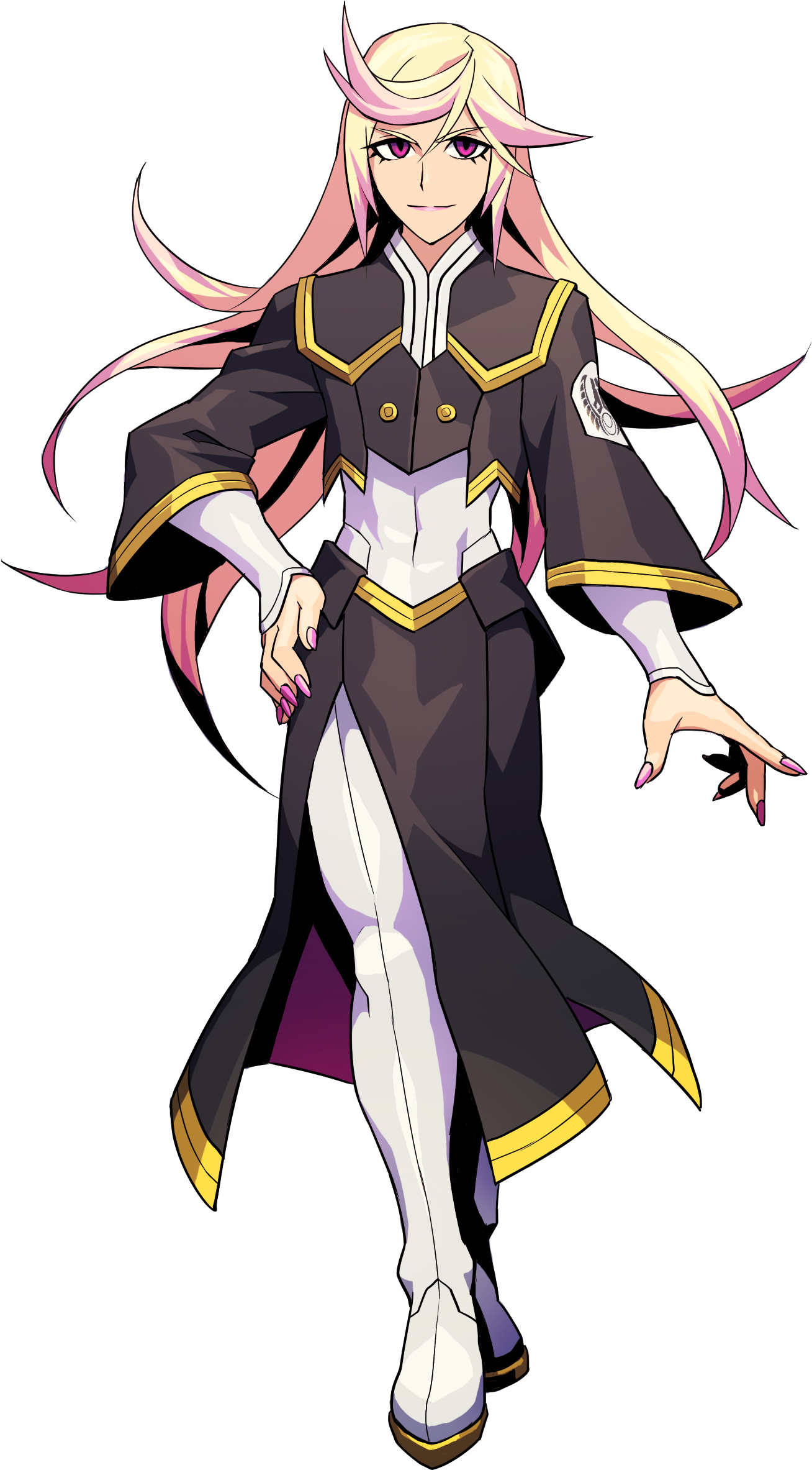 Zonda - Azure Striker Gunvolt Zonda (1552x2504), Png Download