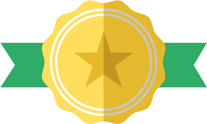 Gold Medal Award - Sports Stars Clipart (800x800), Png Download
