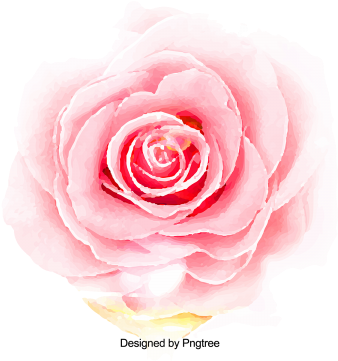 Cartoon Beautiful Hand Painted Water Color Flowers, - Toner (360x360), Png Download