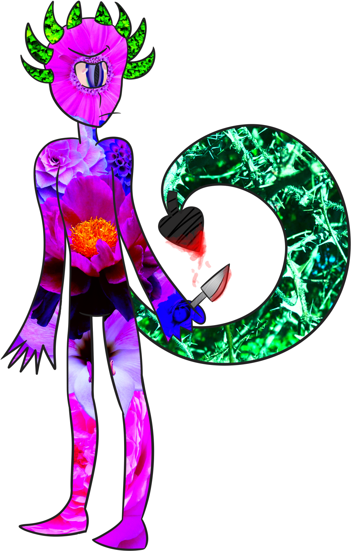 Spikey Boy Cw - Aradia (1280x1920), Png Download