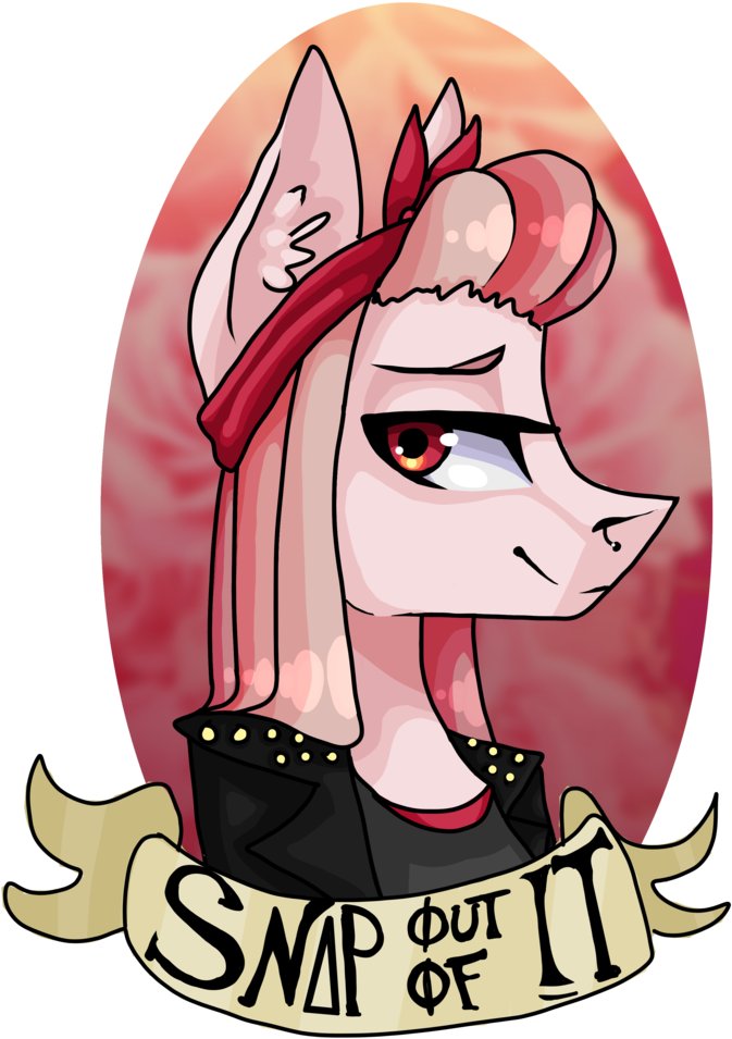 Alliecorn, Clothes, Headband, Leather Jacket, Nose - Cartoon (1024x1024), Png Download