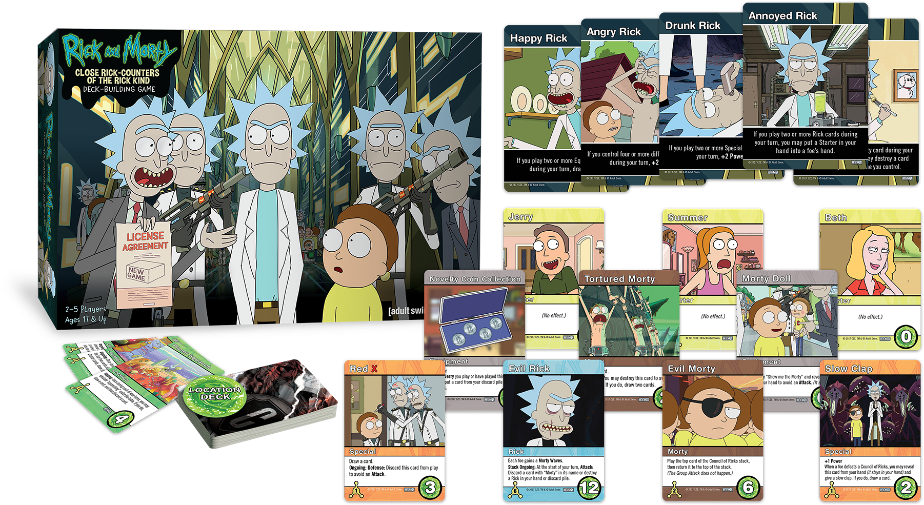 Rick And Morty - Close Rick Counters Of The Rick Kind Game (1920x1150), Png Download