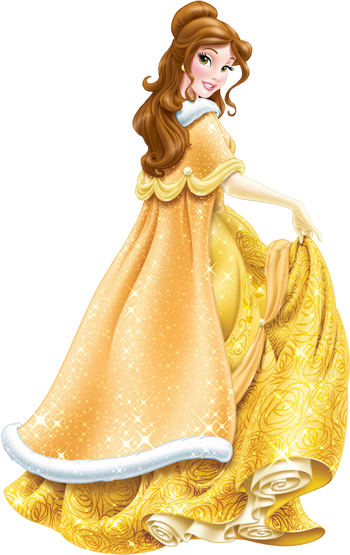 Walt Disney Princess Winter Belle Juanita Peachland - Disney Princess Winter Outfits (720x1120), Png Download