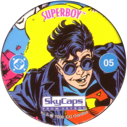 Skycaps > Dc Comics 05-superboy - Batman (500x500), Png Download