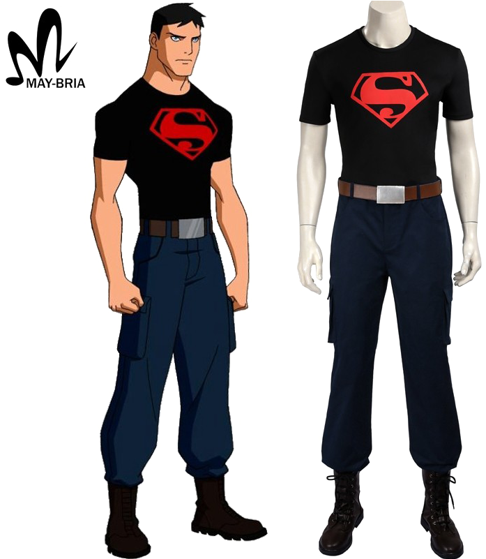 Superboy Transparent Background Png - Young Justice Superboy Cosplay (800x800), Png Download