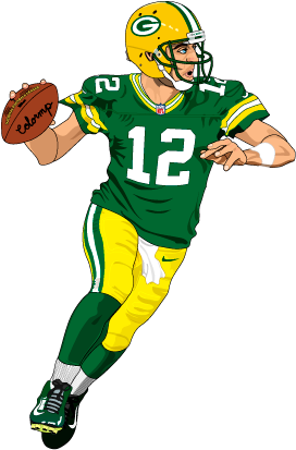 28 Collection Of Nfl Player Drawing - Drawings Of Nfl Players (324x432), Png Download
