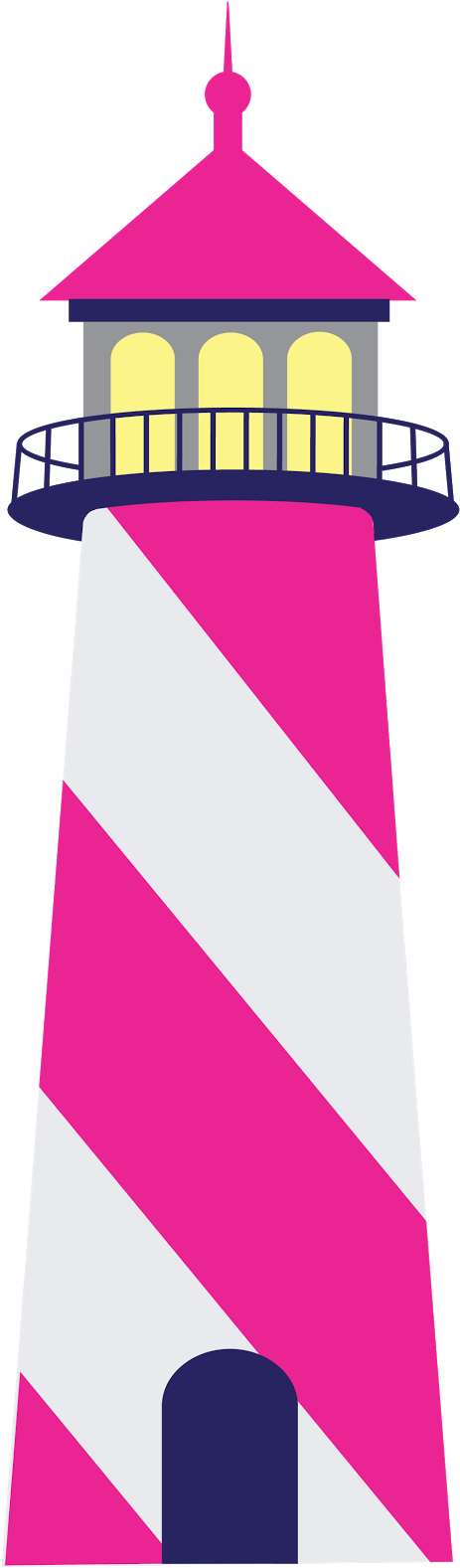 Clip Free Download Maritime Transport Sailboat Sailing - Nautical Pink Clipart (1236x1600), Png Download