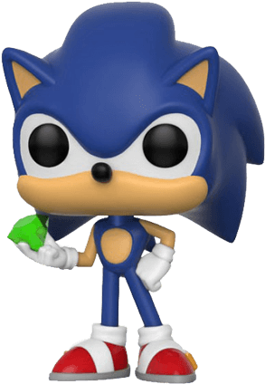 Sonic Pop With Chaos Emerald - Funko Sonic Pop (528x763), Png Download