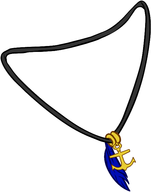 Nautical Necklace Clothing Icon Id 3161 - Club Penguin Neck Items Ids (526x658), Png Download