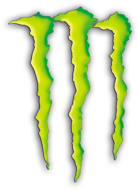 Www - Monsterenergyfishingteam - Com - Monster Energy Drink Logo (558x650), Png Download