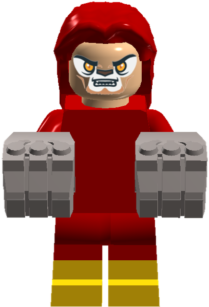 The Master Emerald - Lego Knuckles The Echidna (1600x842), Png Download