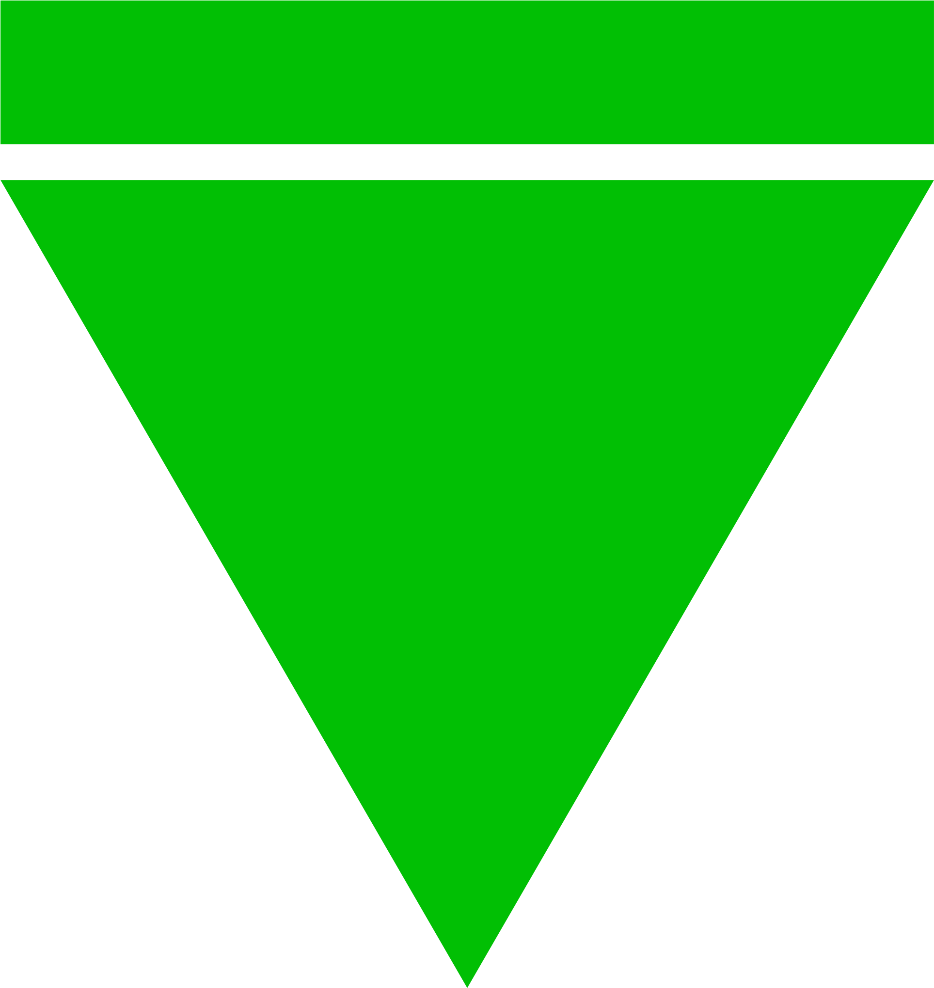 Open - Holocaust Green Triangle (2000x2148), Png Download