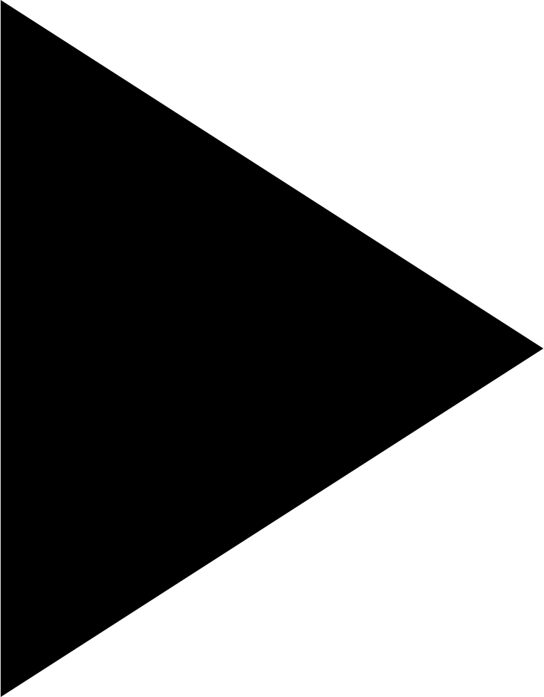 Right Triangle - - Black Triangle Pointing Right (764x980), Png Download