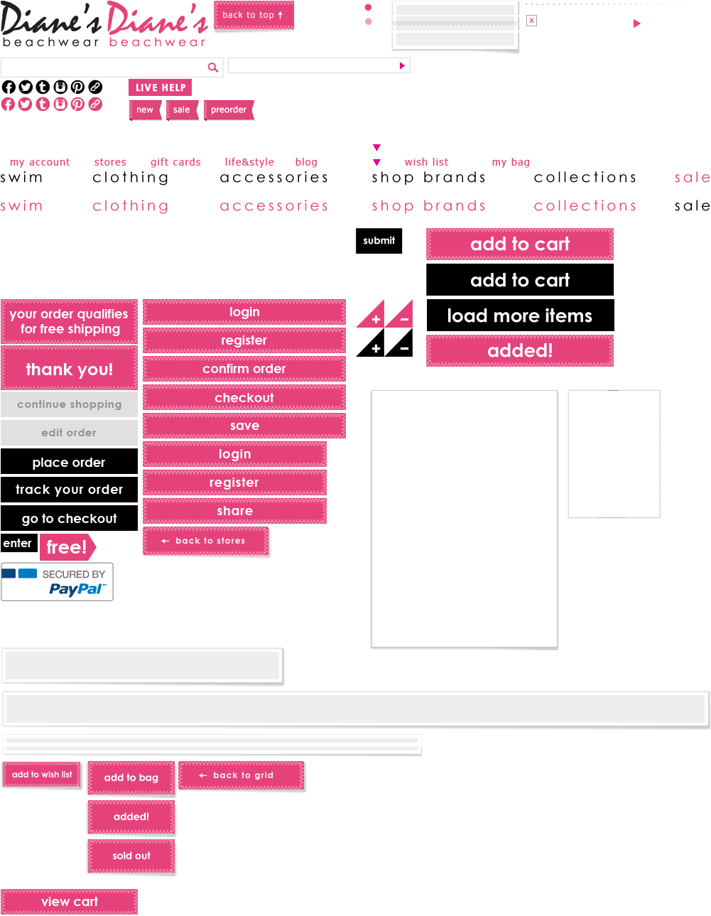 Sprite - Diane's Beachwear (1000x1400), Png Download