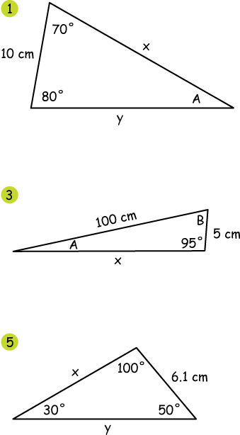 Find The Sides Of A Non Right Triangle (339x614), Png Download