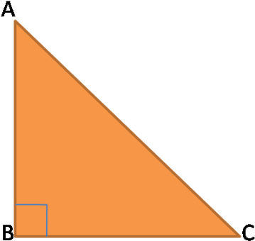 What Is A Right-angled Triangle - Right Angle Triangle (400x378), Png Download