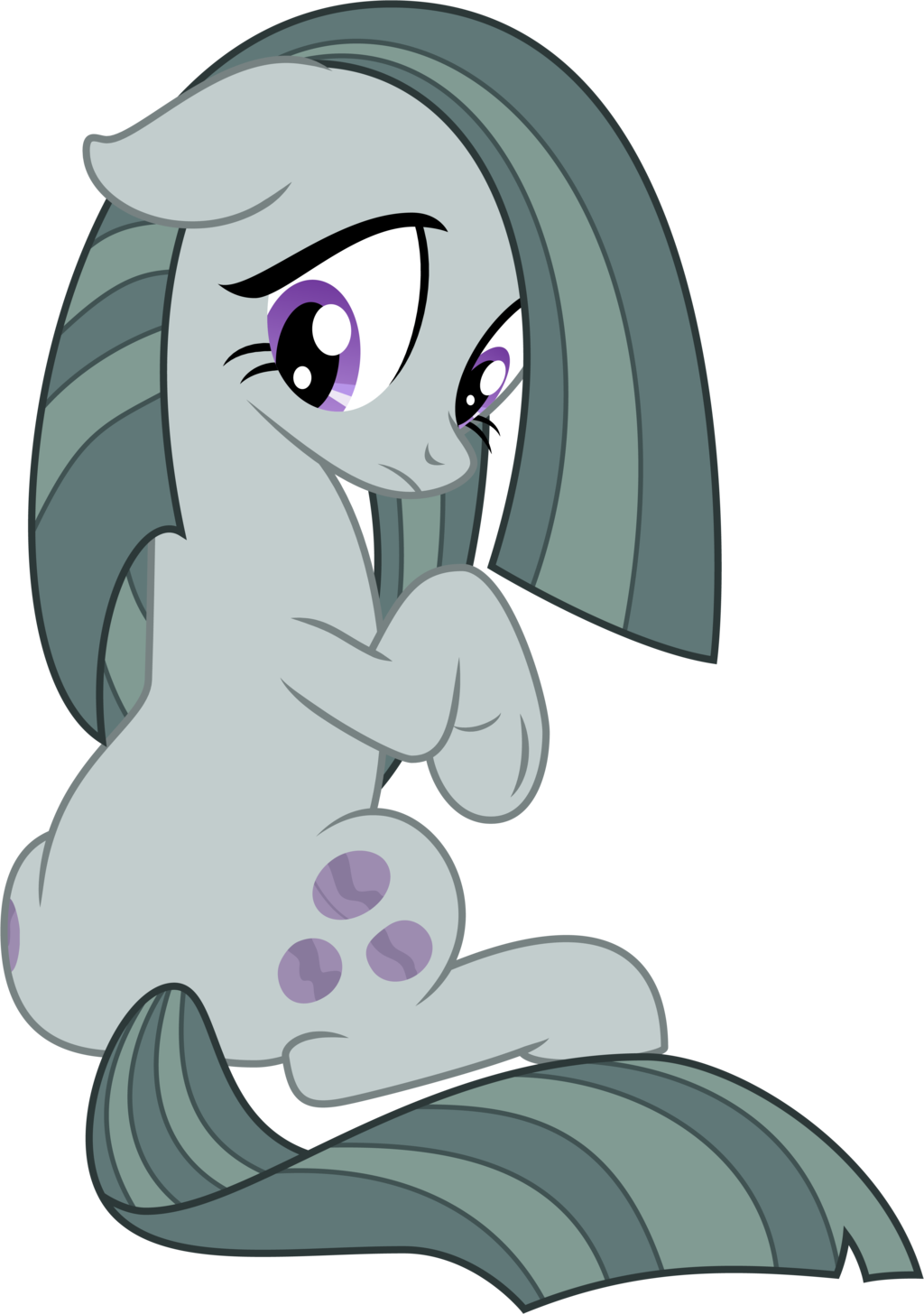 Mlp Apa Comic Vector - Marble Pie Butt (1024x1456), Png Download