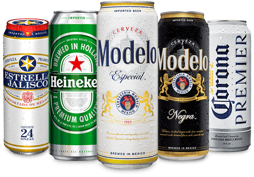 Beers From Far Away - Estrella Jalisco Beer, 24 Fl. Oz. Can (571x400), Png Download