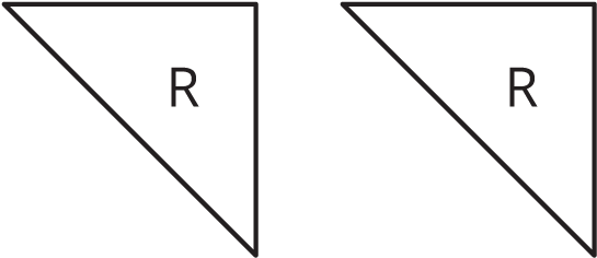 Triangle R Is A Right - Triangle (590x292), Png Download