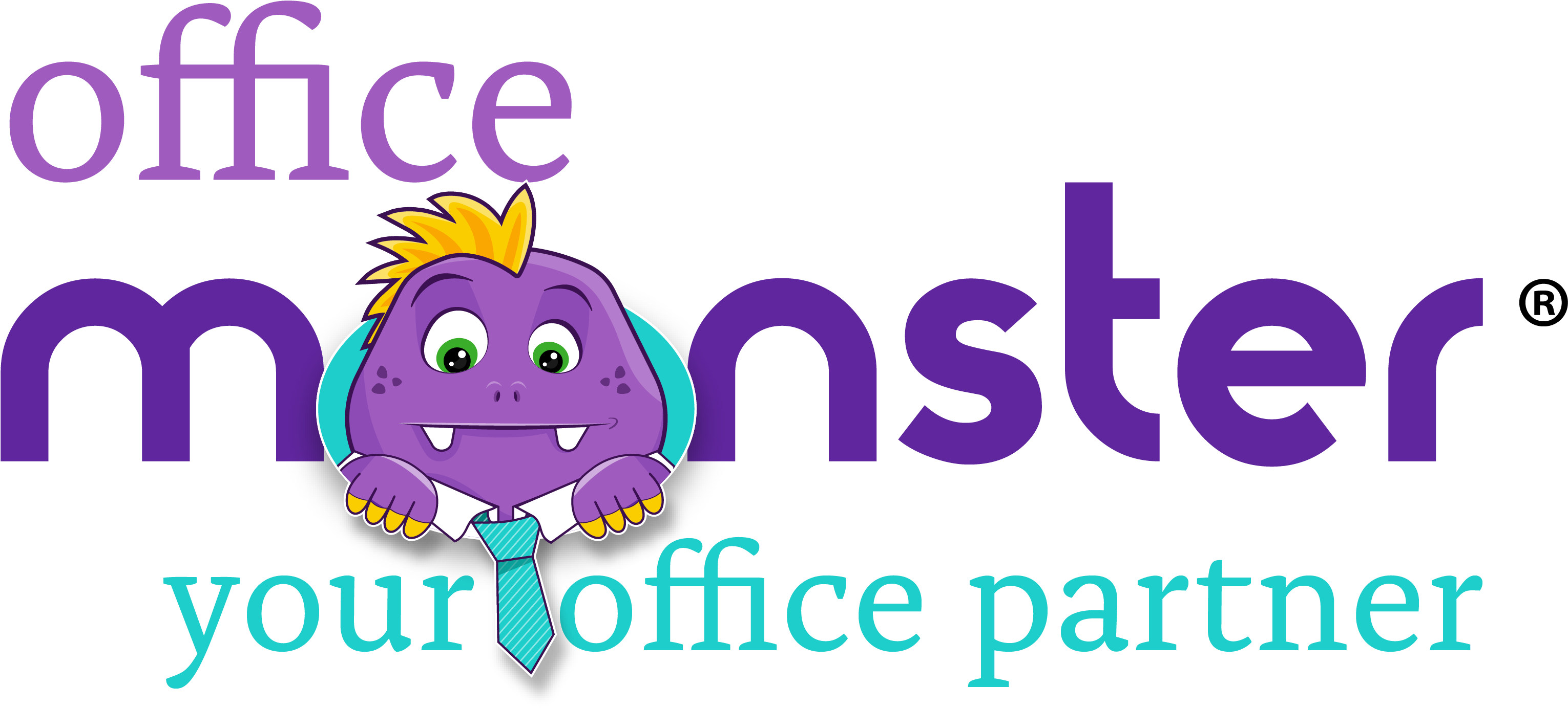 Office Monster (3176x1498), Png Download