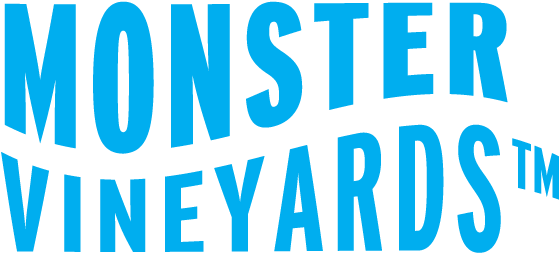 Monster Vineyards - Monster Vineyards Logo (612x337), Png Download